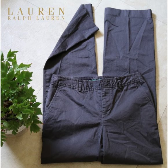 LAUREN by Ralph Lauren Slim Trousers - 2 - Picture 16 of 16